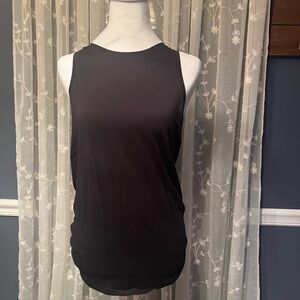 Lululemon Black Keyhole Tank